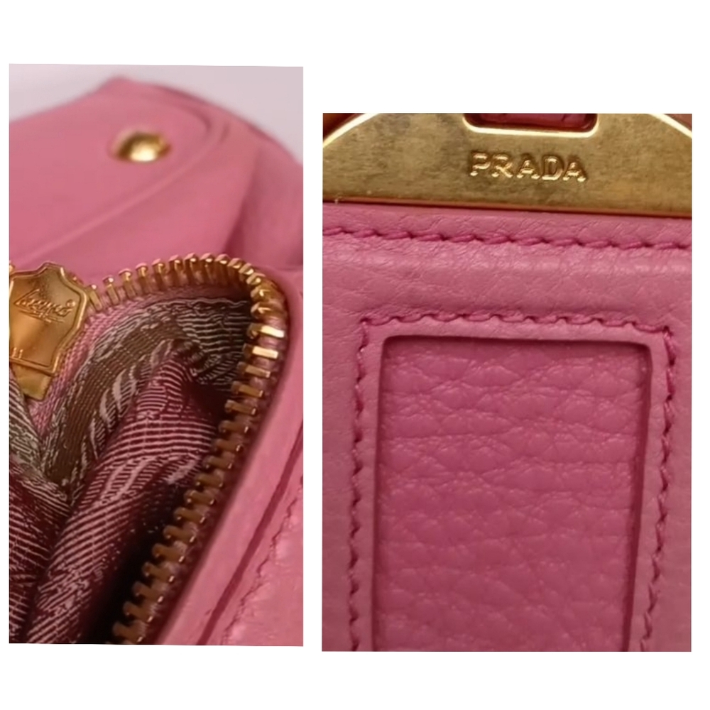 PRADA Vitello Daino Bag. - Picture 12 of 14